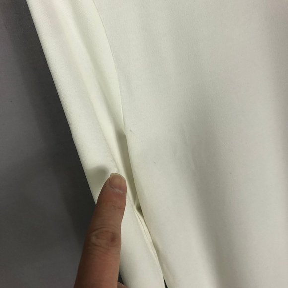 Preston & York Ivory Paige Knit V Neck Blouse Size Small - Picture 9 of 10